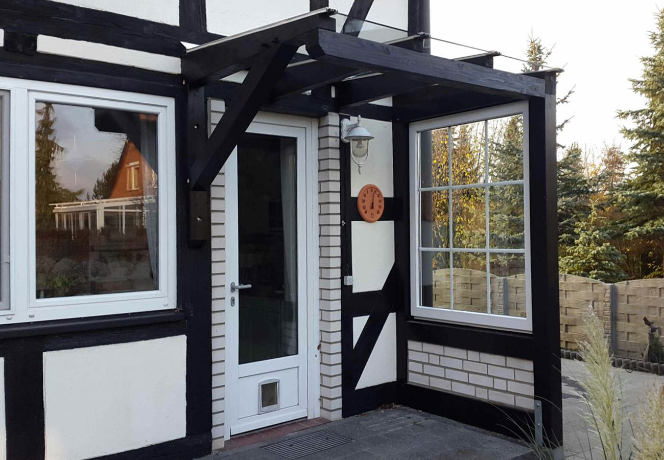 eingangsüberdachung